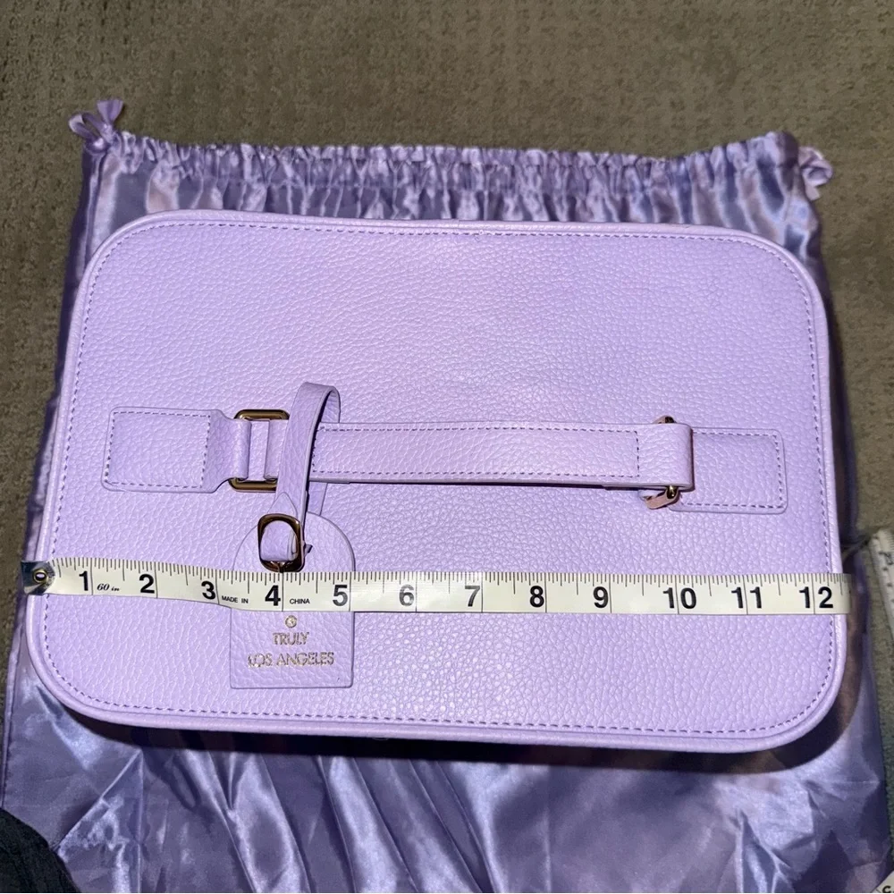 NEW Truly Amalfi Luxury Travel Trunk Purple/Gold